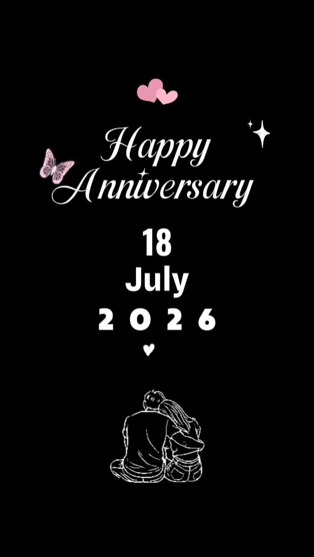 anniversary 18 july 