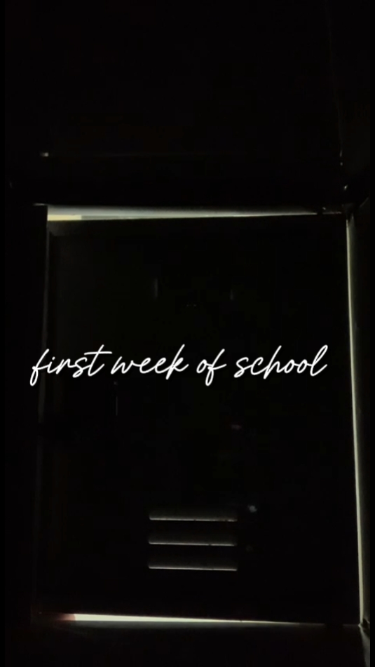 Erste Schulwoche