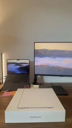 Unboxing macbook air
