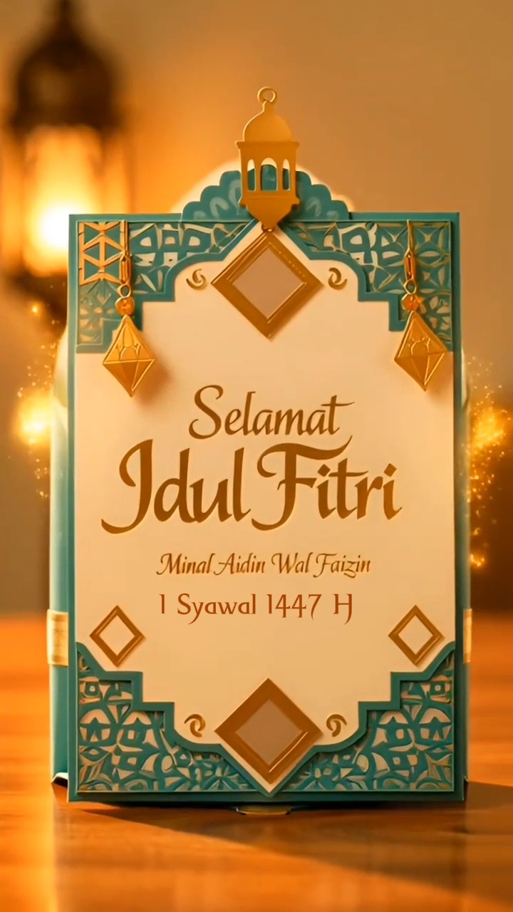 Cartão Idul Fitri