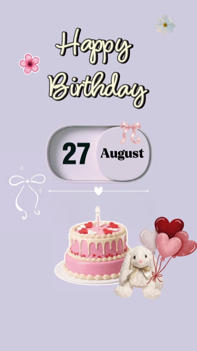 ULANG TAHUN 27 AGUSTUS