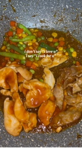 i cook for u 