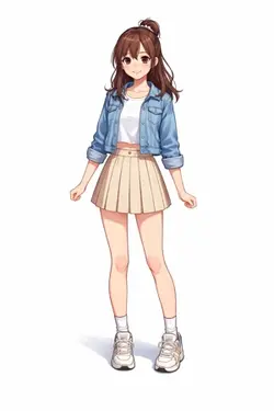 夏コーデ変身