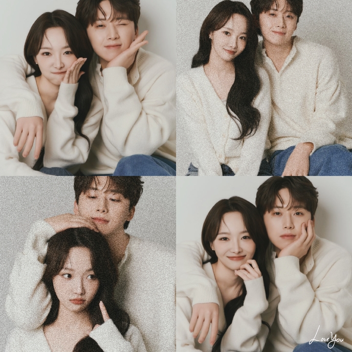 couple collage