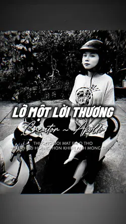 LỠ THƯƠNG MỘT NGƯỜI