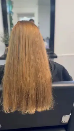 Hair before/afte