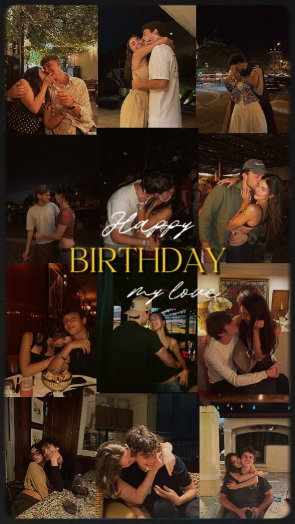 Feliz aniversário meu amor