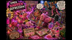 Einen Narren gefress