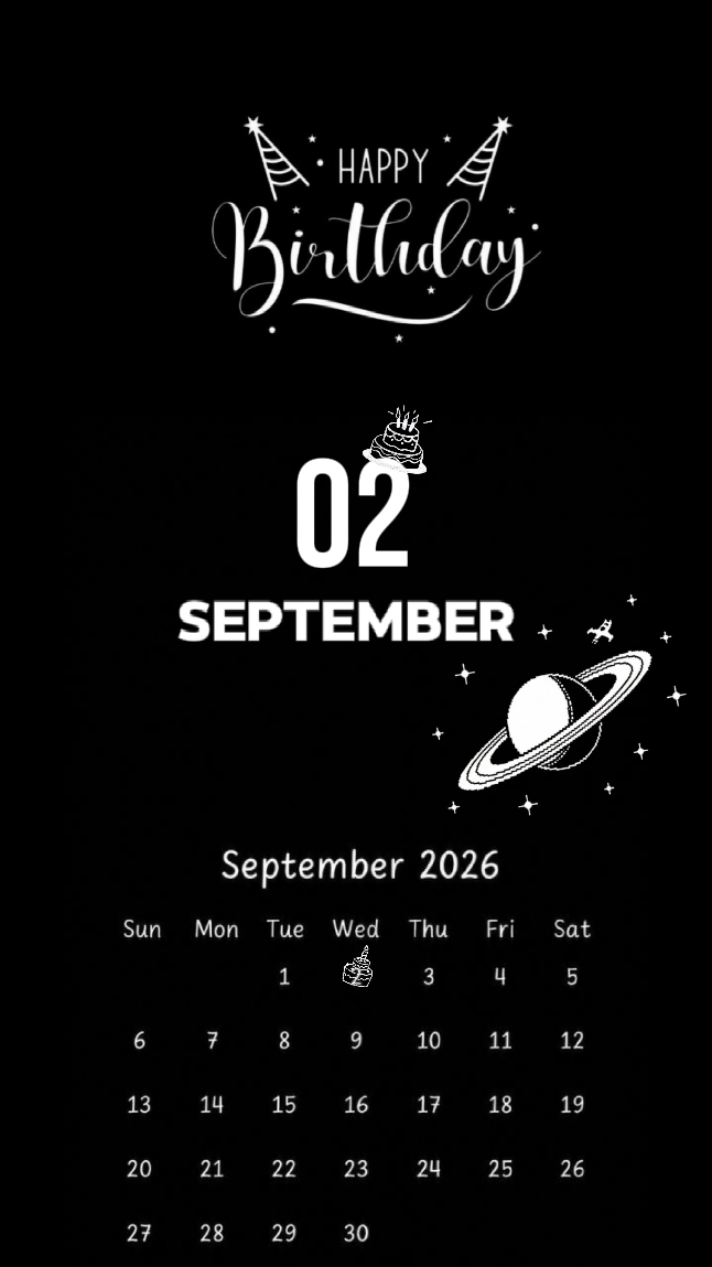 bday son 2 September