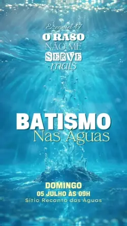 Batismo nas Águas 