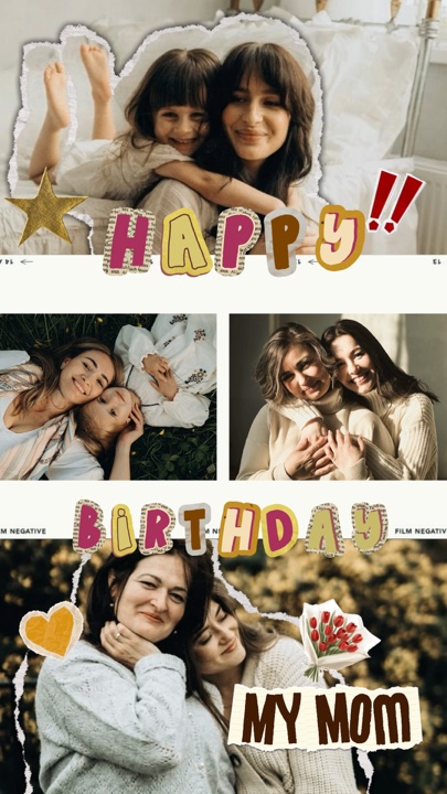 Joyeux anniversaire, maman!