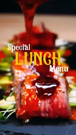 Lunch menu