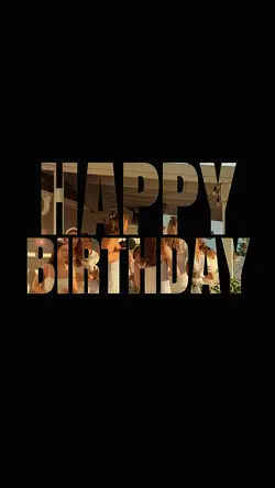 HAPPY BIRTHDAY