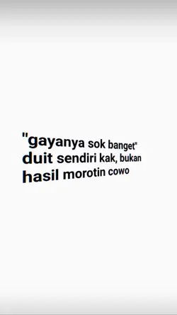 GAYANYA SOK BANGET