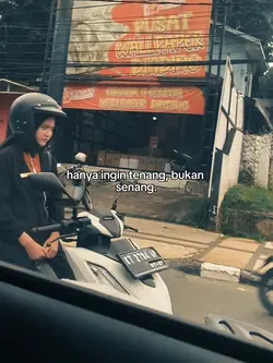 hanya ingin tenang,