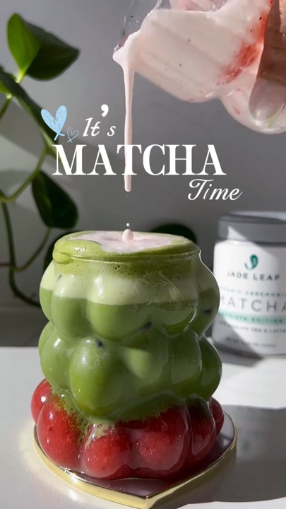 Hora do matcha💚