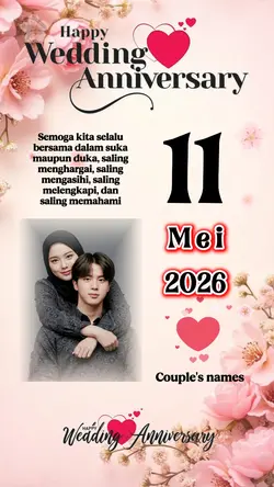 11 Mei Anniversary