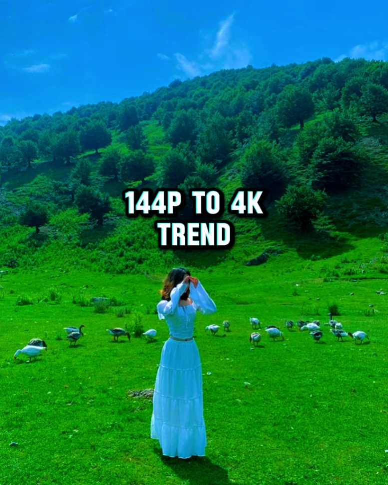 144p to 4k Trend
