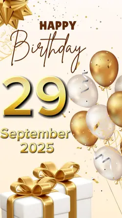 HBD 29 September 
