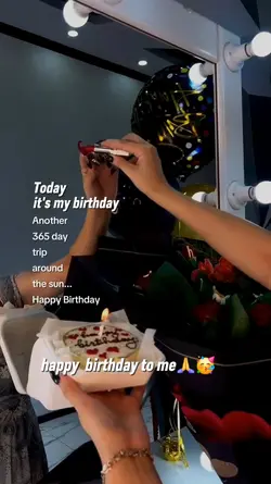 today my birthday