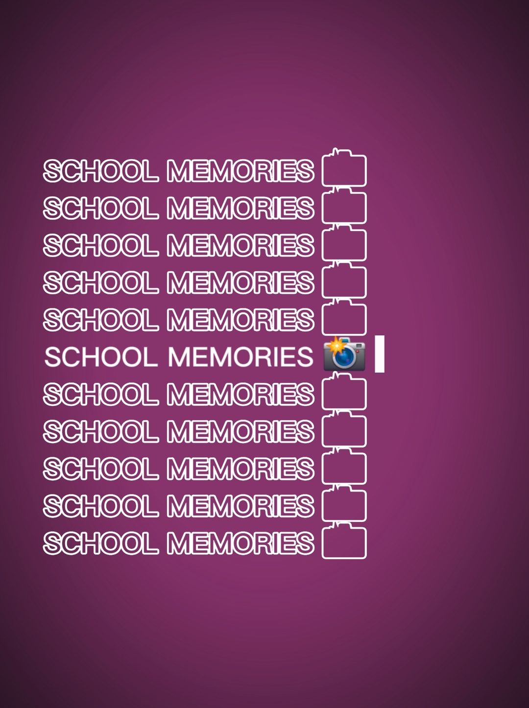 school memories