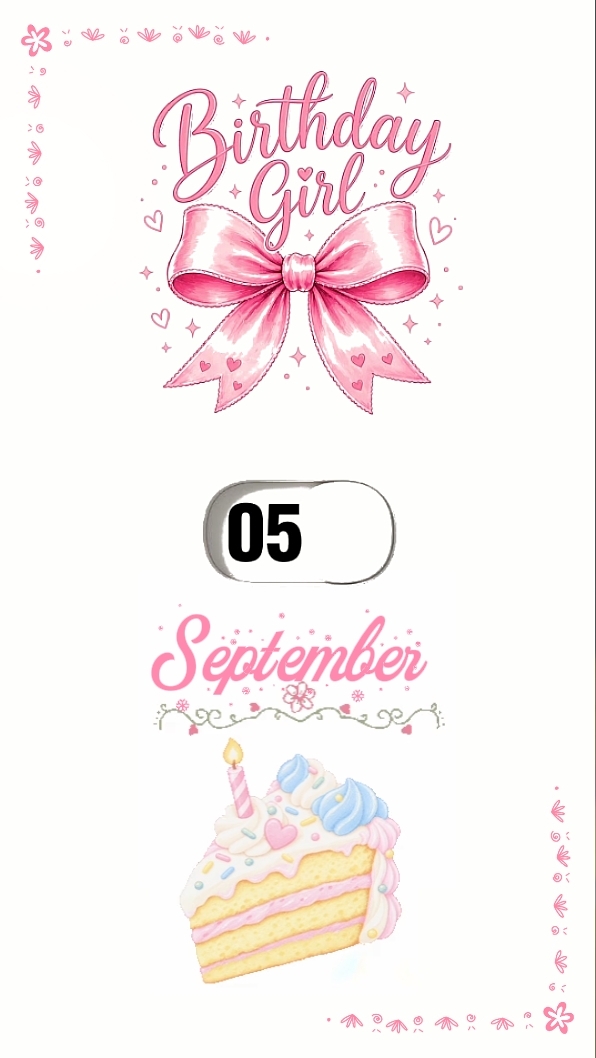 B'day baby 5 sept