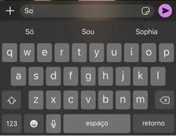Meu teclado decorou💕