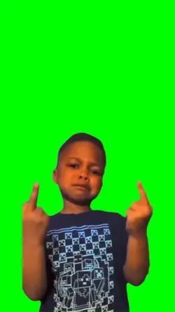 Sad Middle Finger