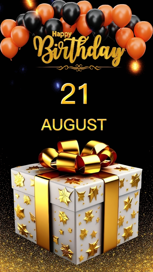 HBD 21 DE AGOSTO 