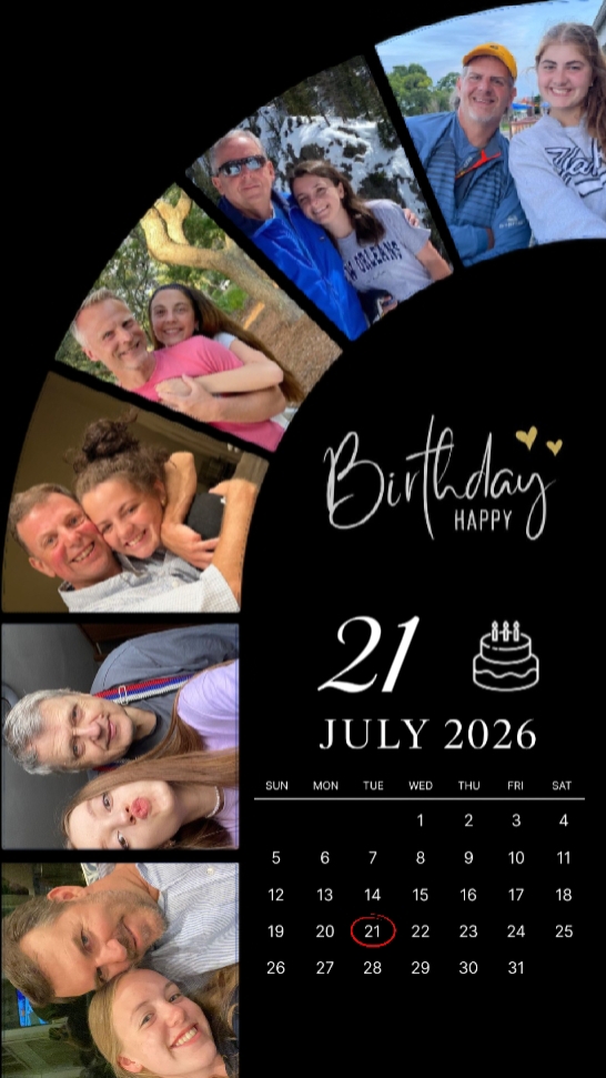 HBD DAD 21 JULY 