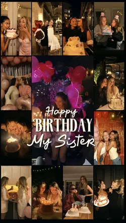 Birthday my Sister 