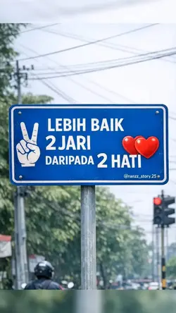 lebih baik 2 jari