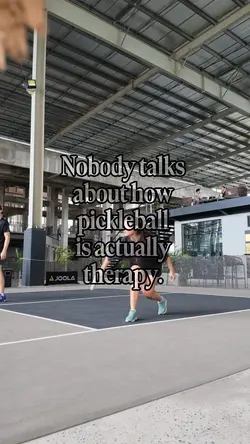 Pickleball therapy 