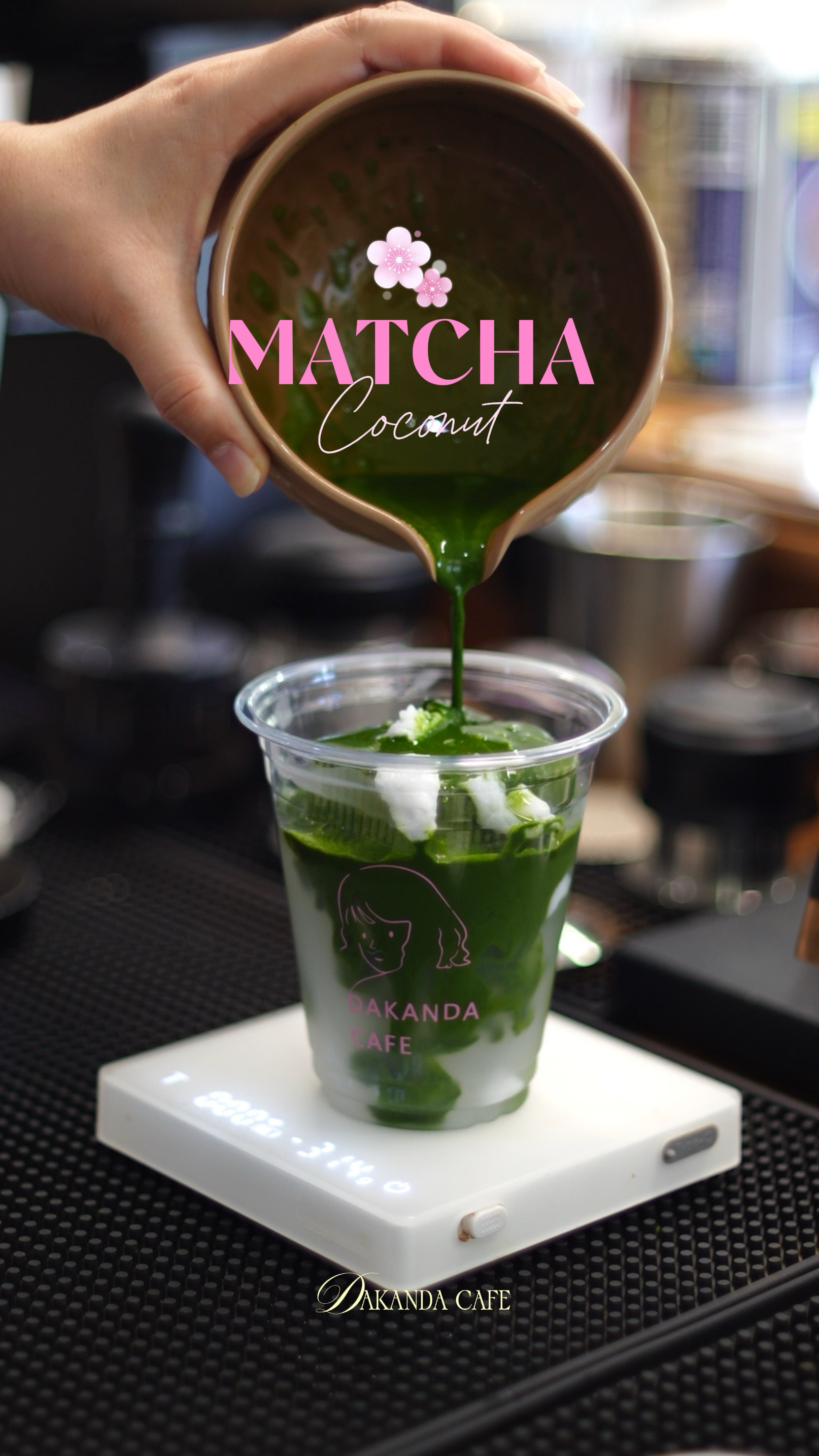 Matcha coconut