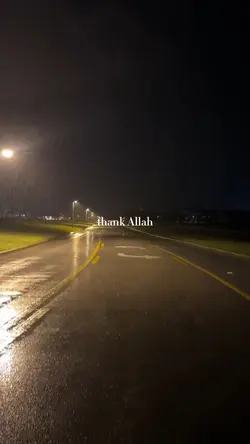 Thank Allah