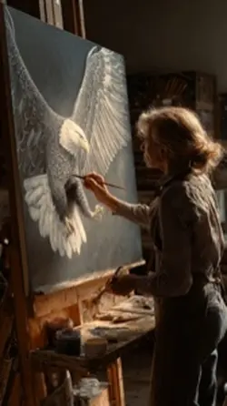 Eagle from Canvas