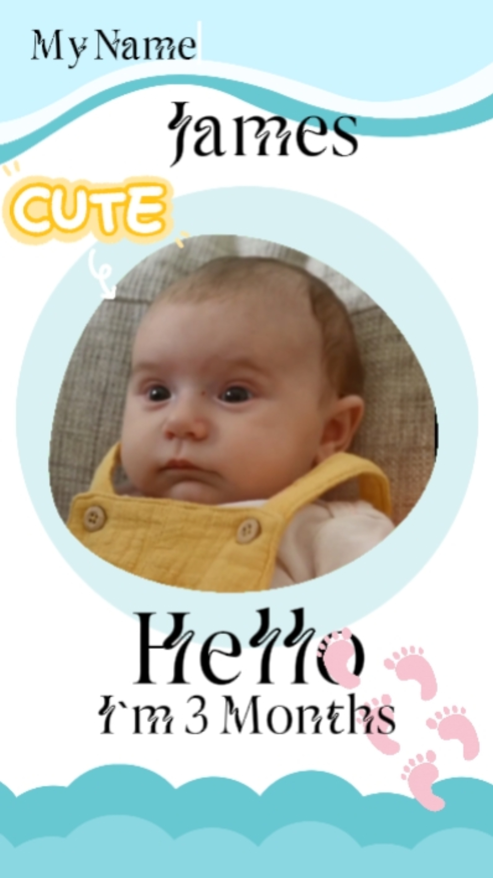 3 months baby