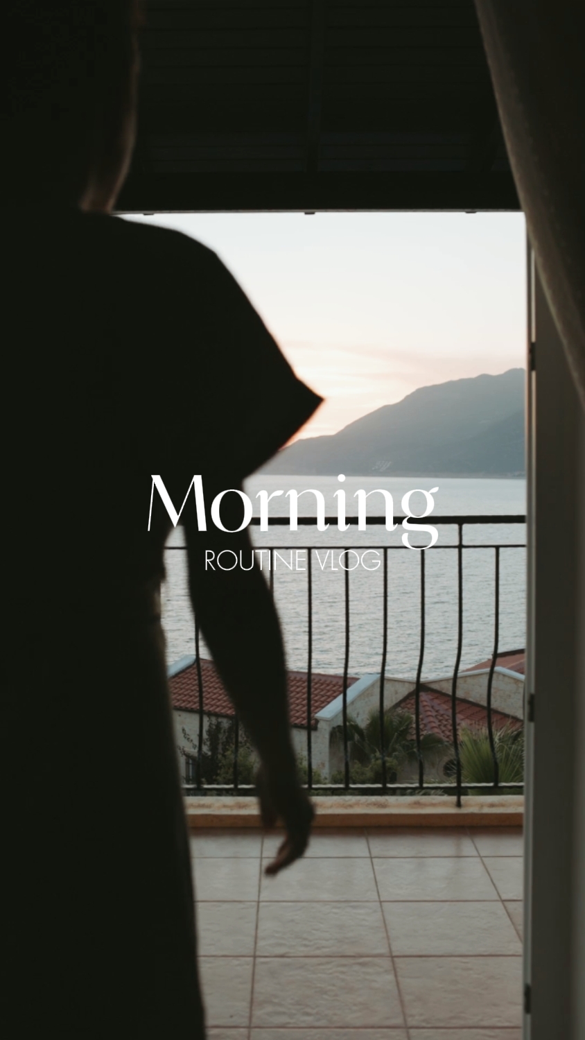 Vlog de rotina matinal