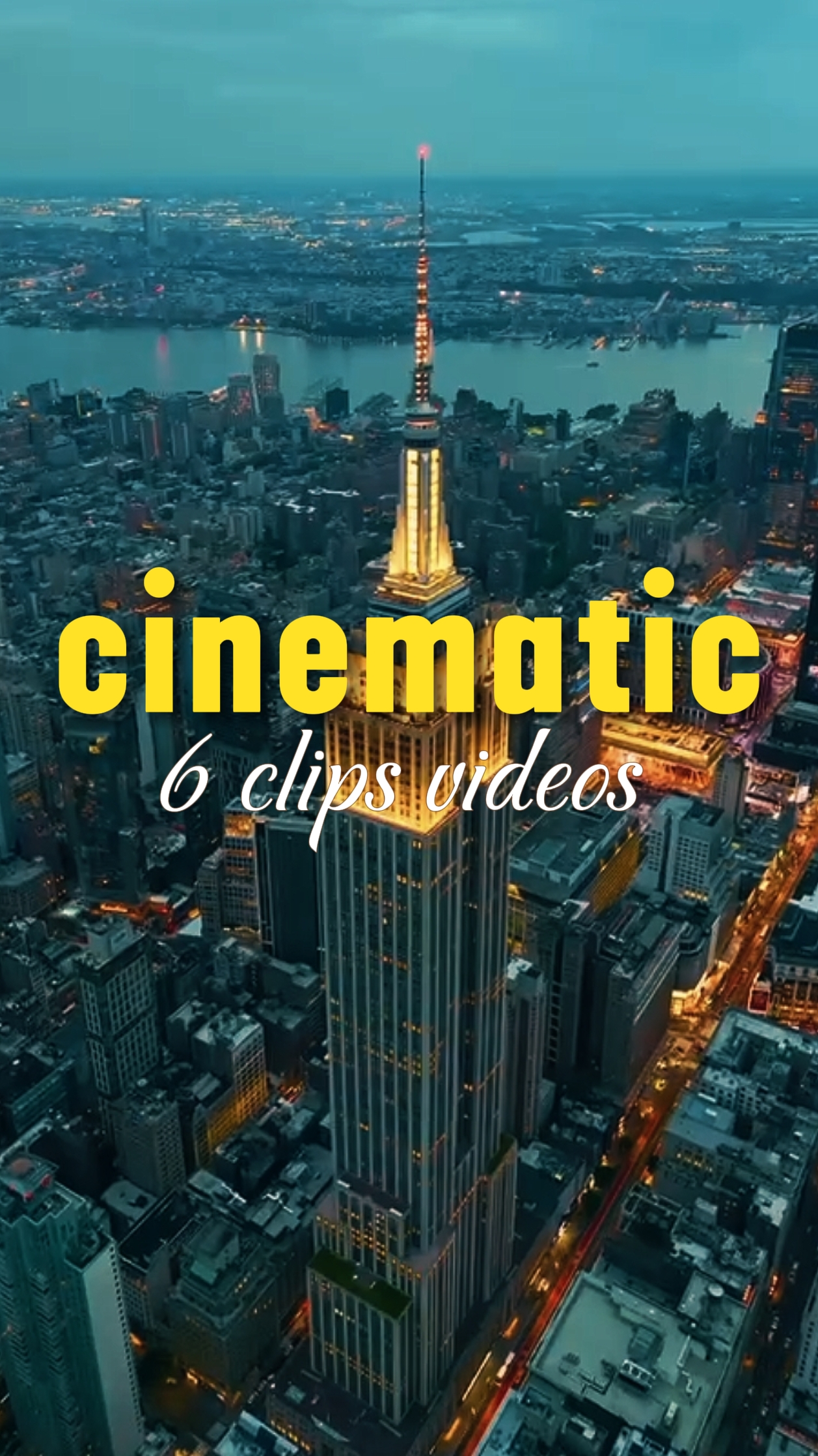 6 clips cinematográficos 