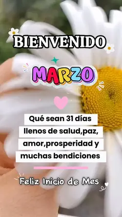 Bienvenido Marzo