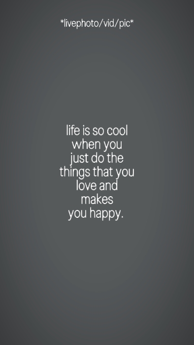 life is so cool