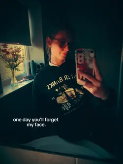 youll forget my face