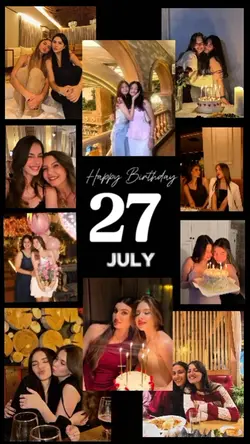 Birthday 27 July