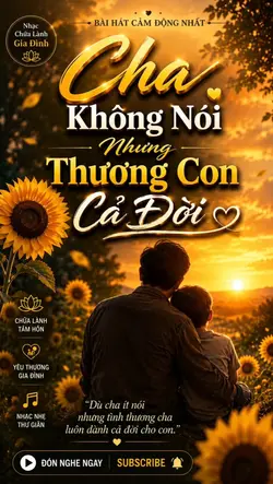 Cha không nói nhưng 