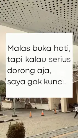 malas buka hati