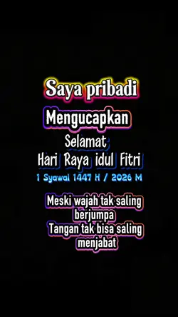 ucapan idul fitri