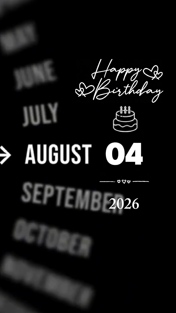 ULANG TAHUN SAYANG 04 AGUSTUS