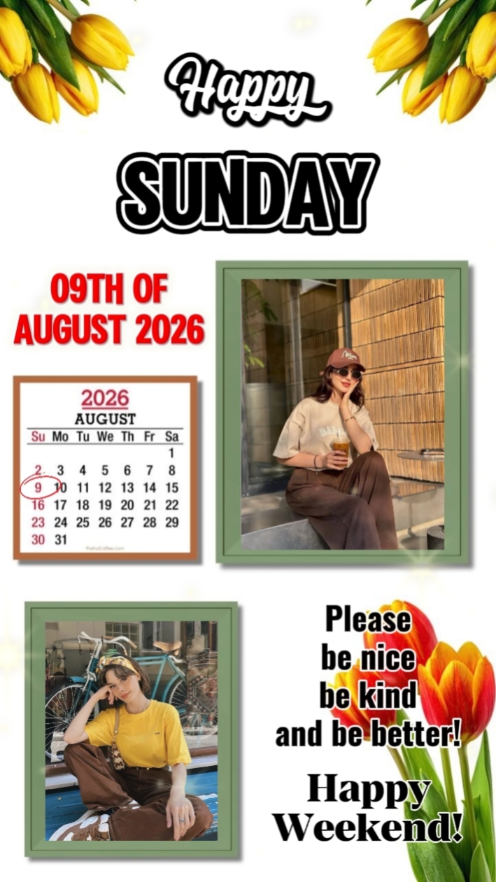 Sunday 09th august