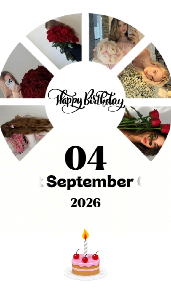 Anniversaire fille 4 septembre