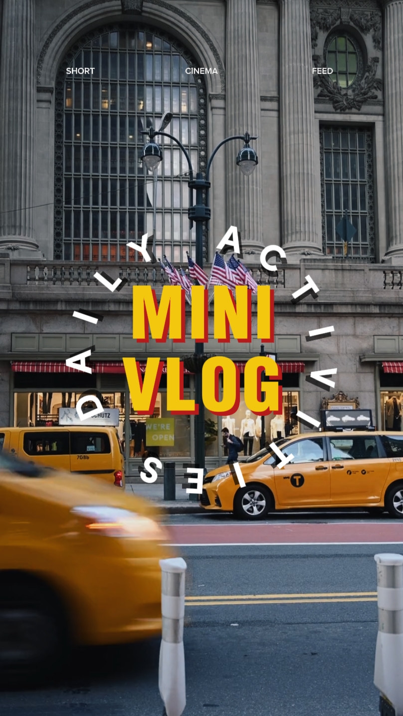 mini vlog 1 minute